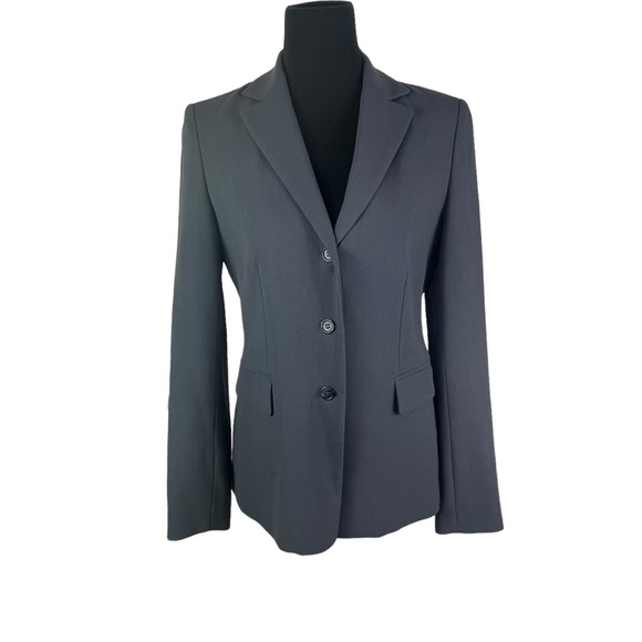 J. Crew Jackets & Blazers - J. Crew Women’s Wool Grey Classic Three Button Jacket Blazer Career Coat Size T8